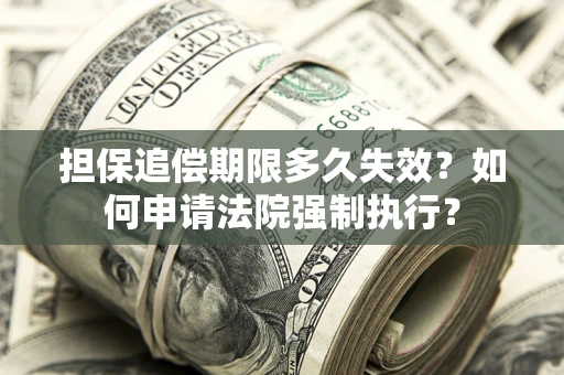 济南担保追偿期限多久失效？如何申请法院强制执行？